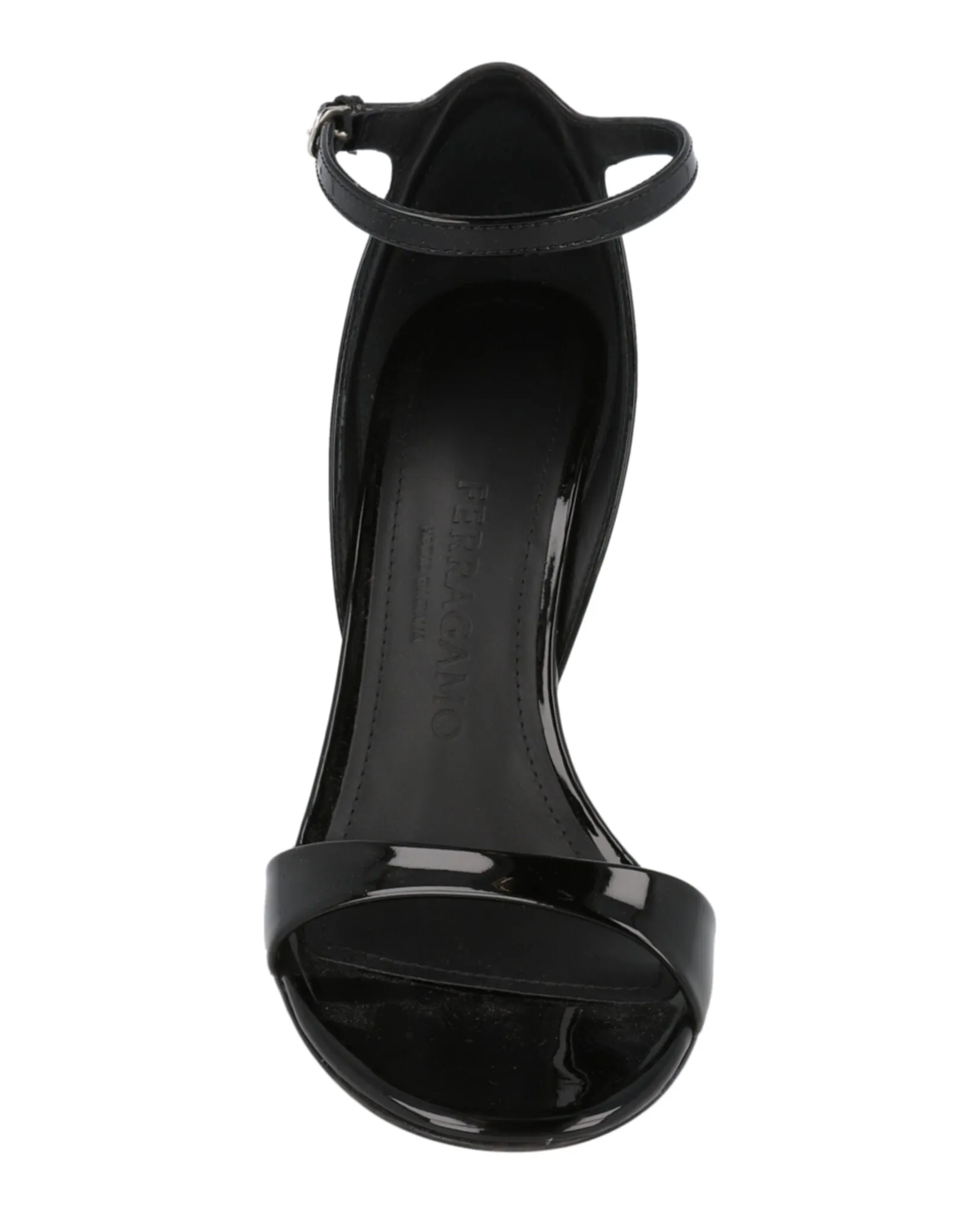 Vidette Patent Leather Wedge Sandals