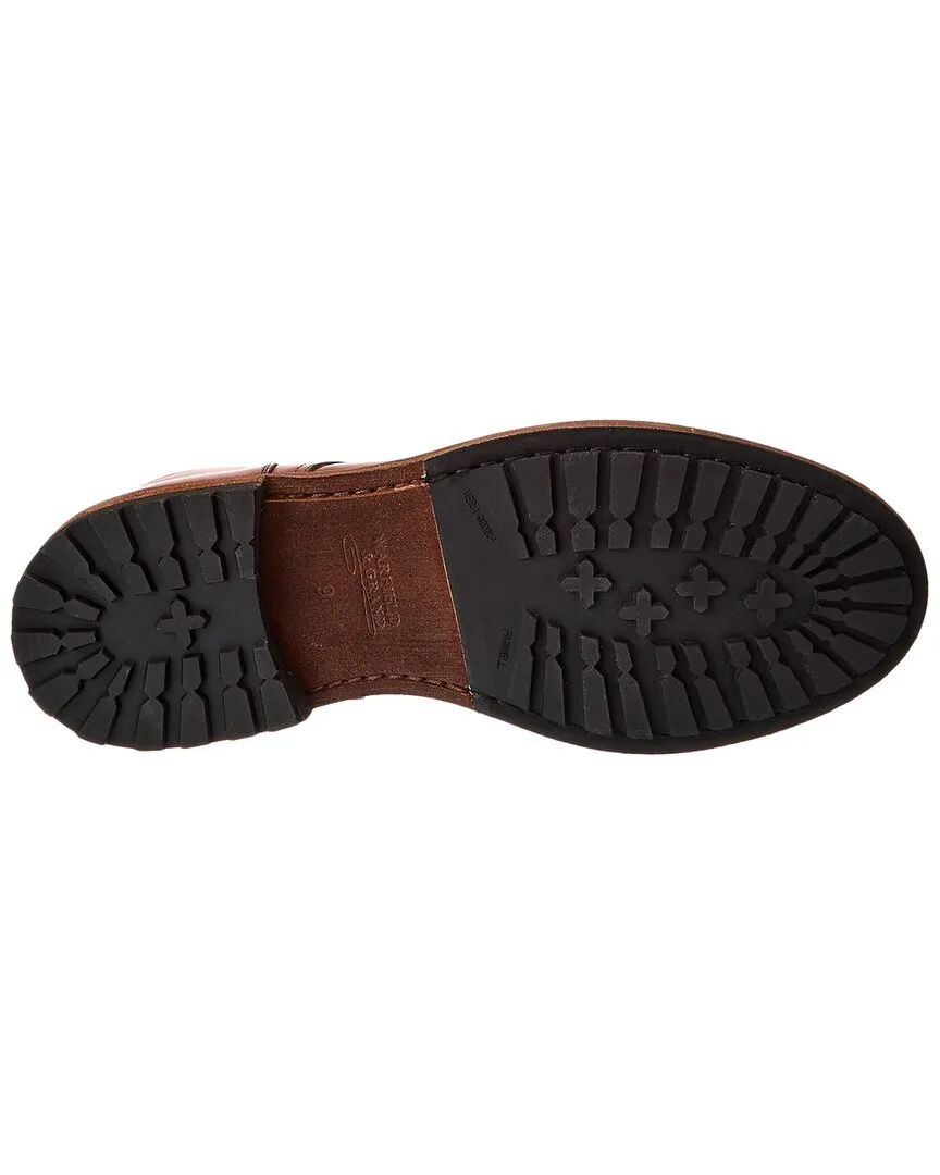 Warfield & Grand Plain Toe Leather Boot