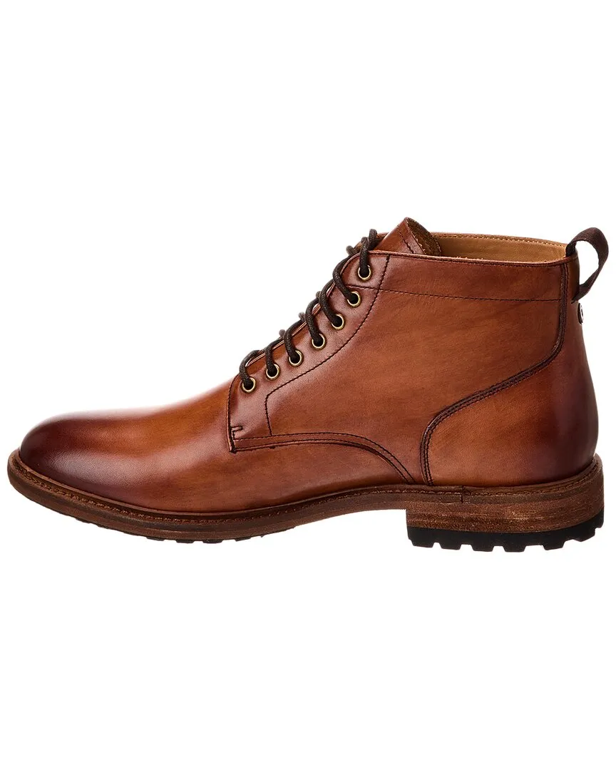 Warfield & Grand Plain Toe Leather Boot