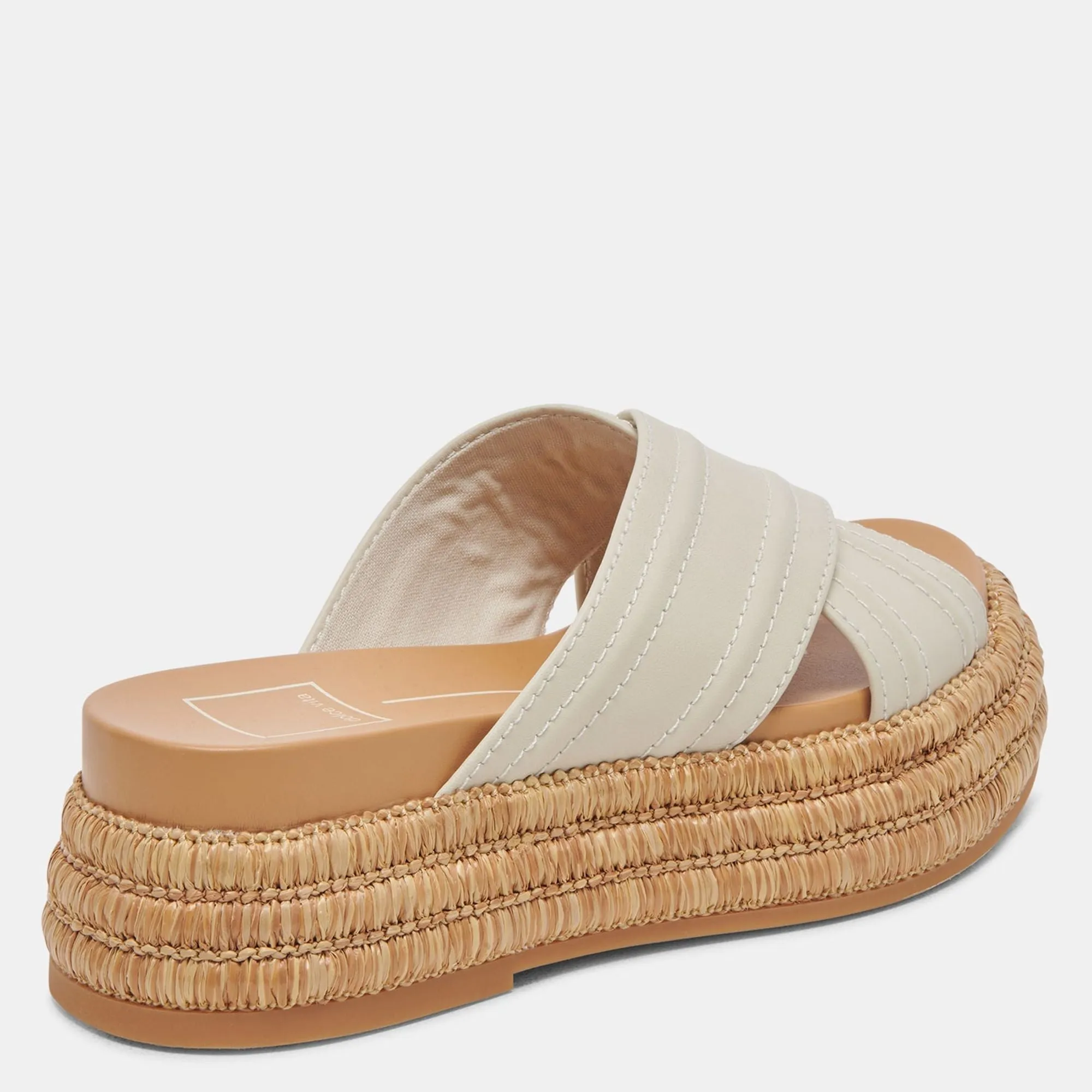 Weslee Sandals Ivory Leather