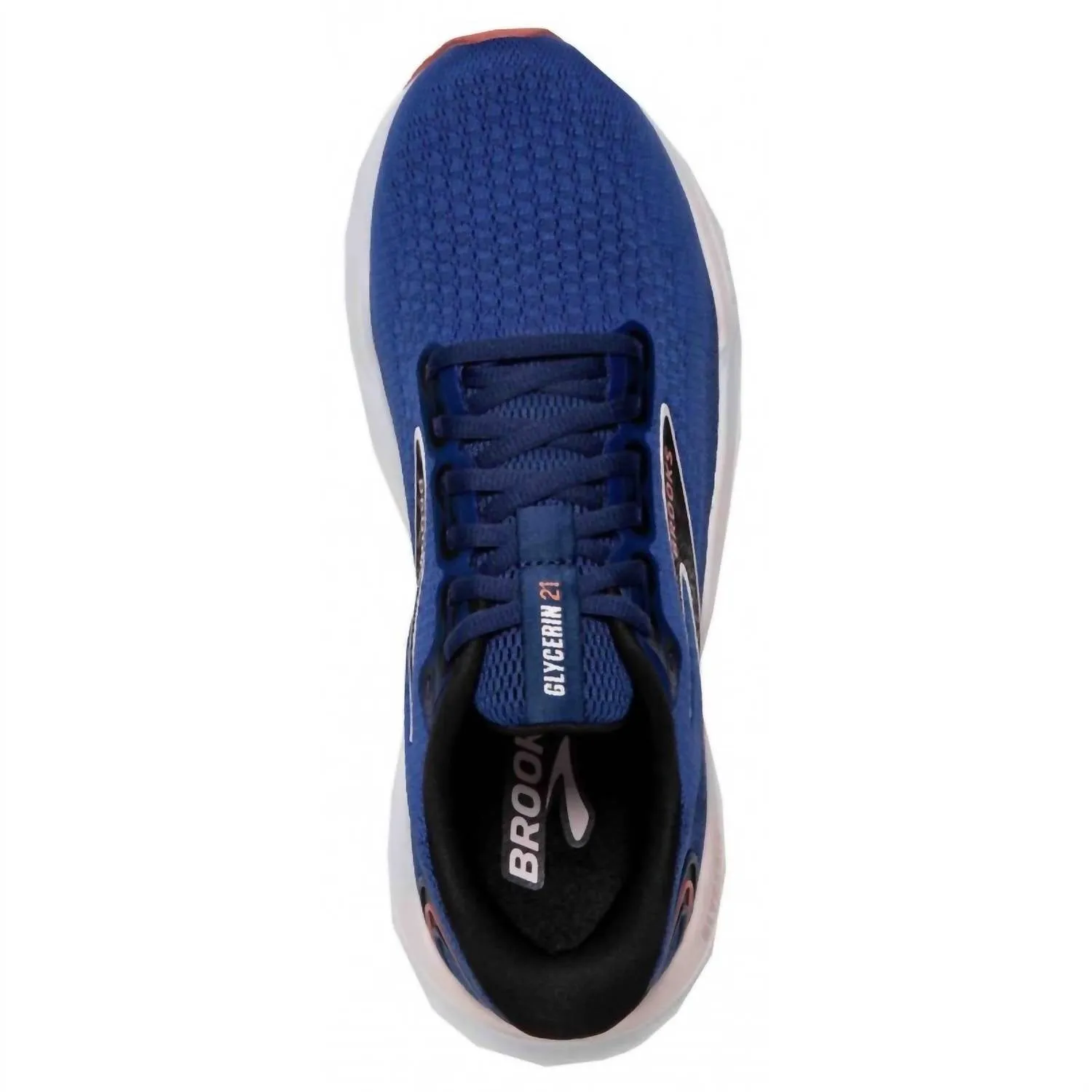 Women Glycerin 21 Running Shoes In Blue/icy Pink/rose