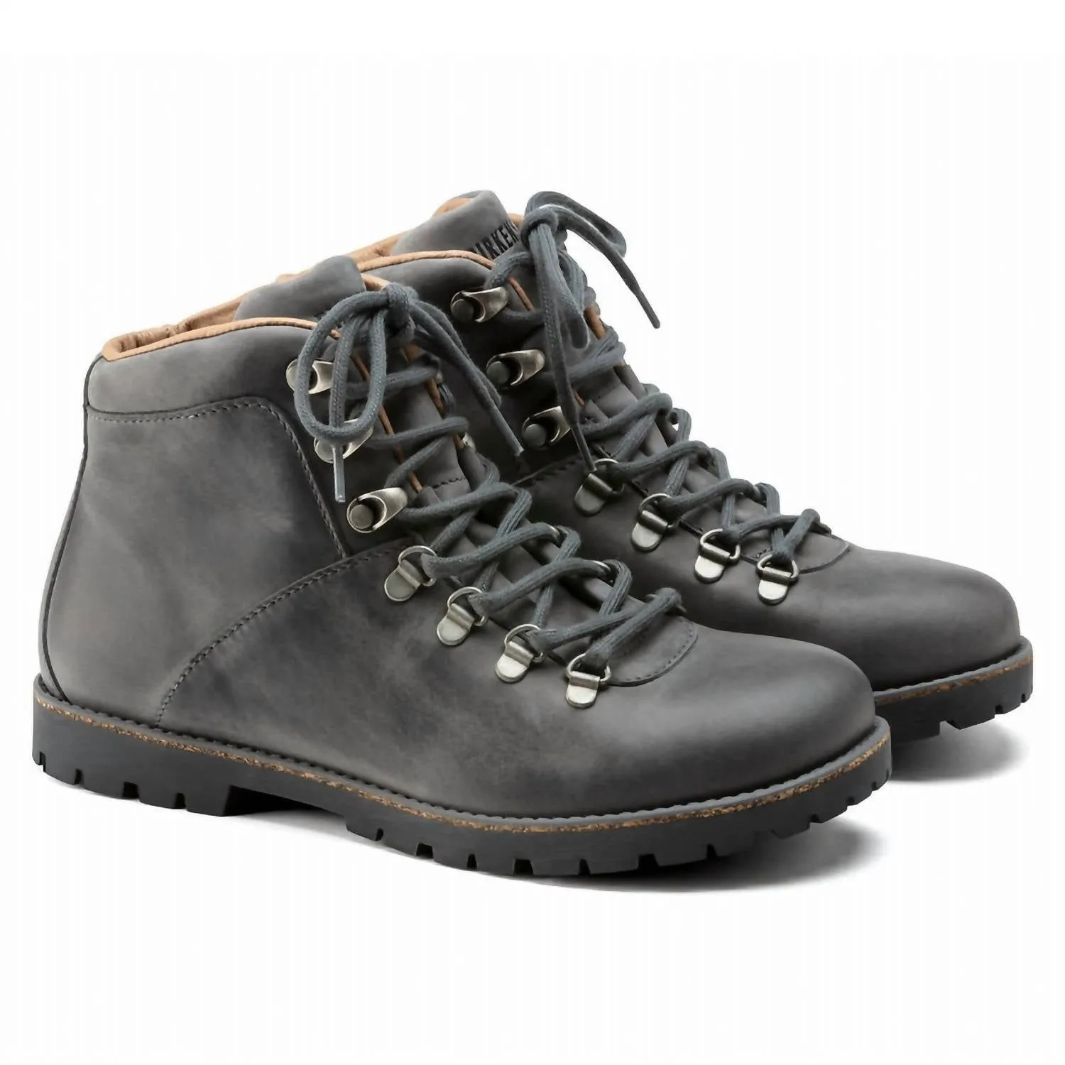 Women Jackson Lace-Up Boots in Graphite