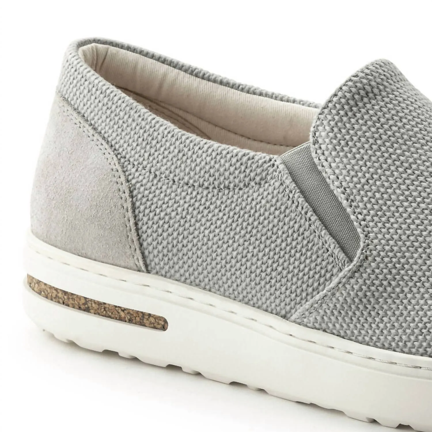 Women Oswego Canvas/Suede Shoes in Whale Gray