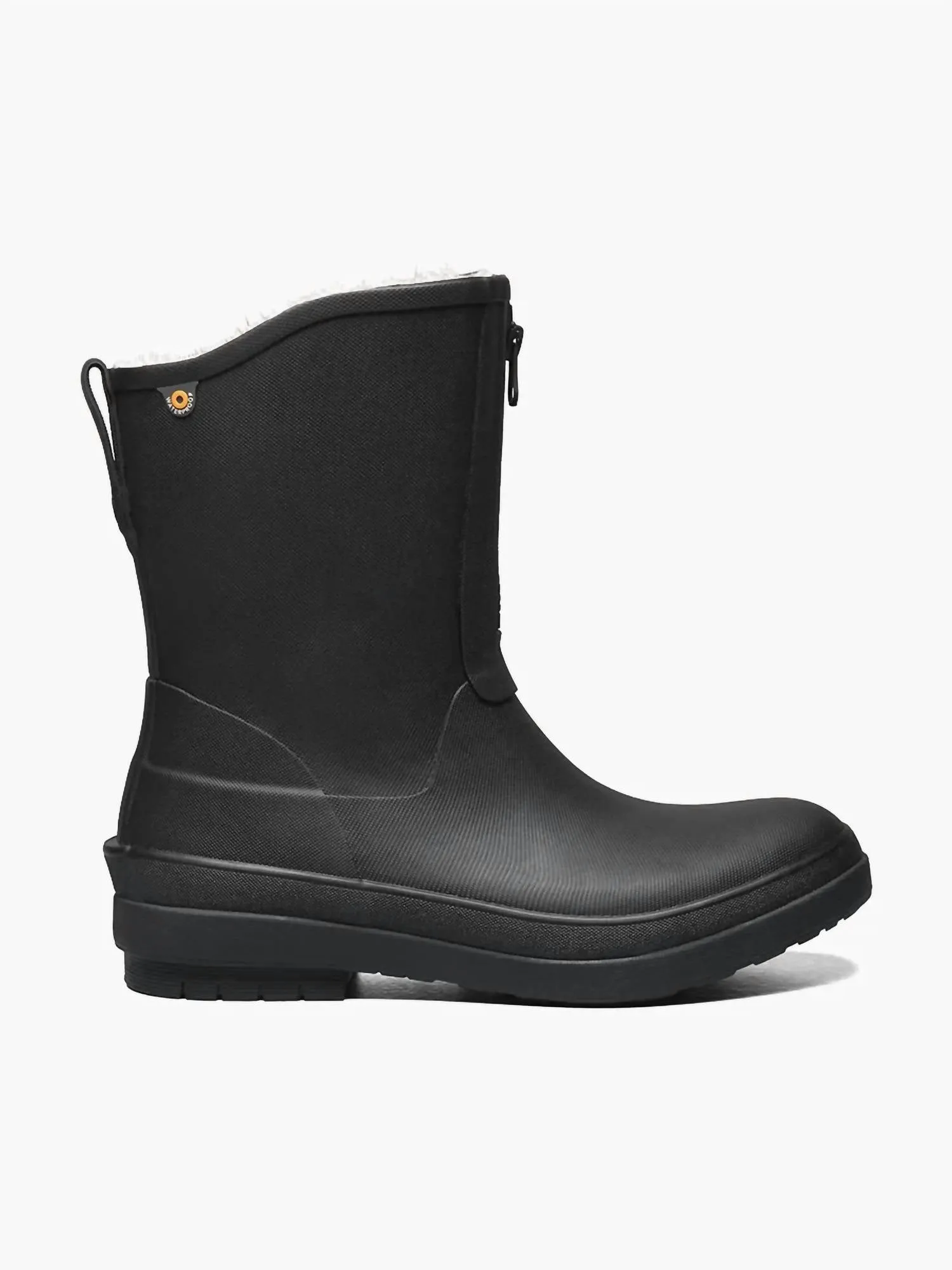 Women's Amanda Plush Ii Zip Waterproof Boots In Black