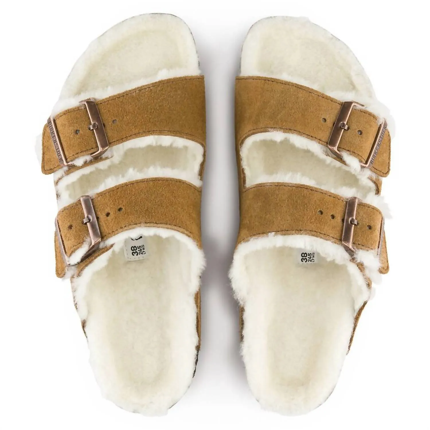Women's Arizona Shearling Sandals In Mink