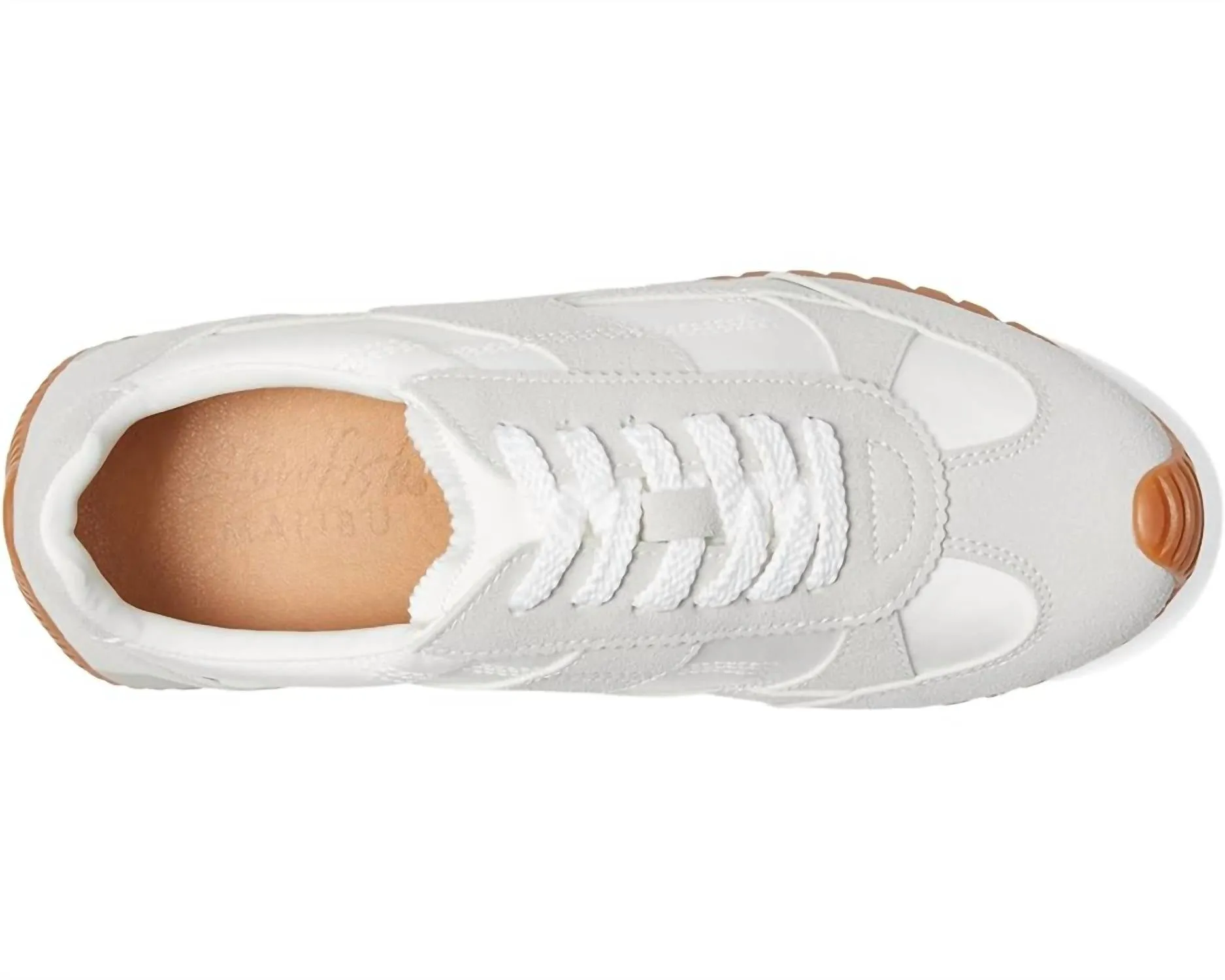 Women's Bree Sneaker In White/grey