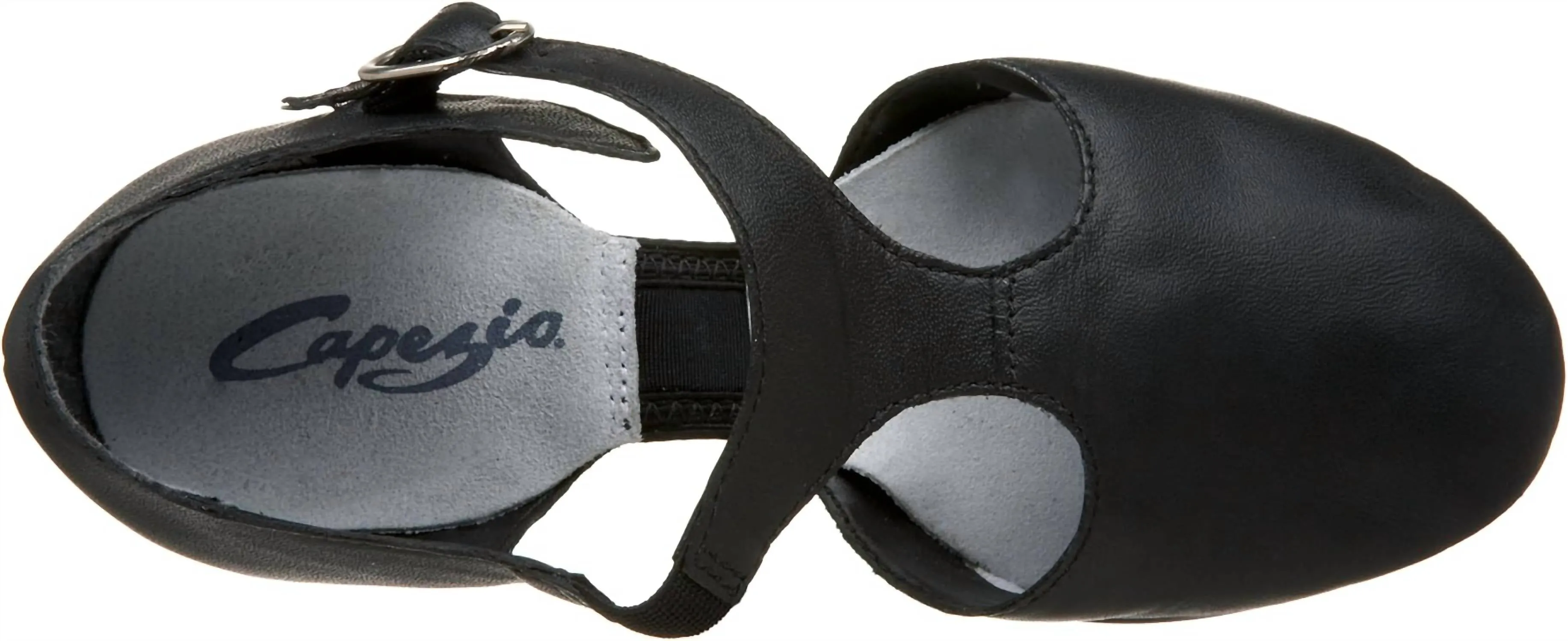 Women's Buckle Pedini Flats In Black