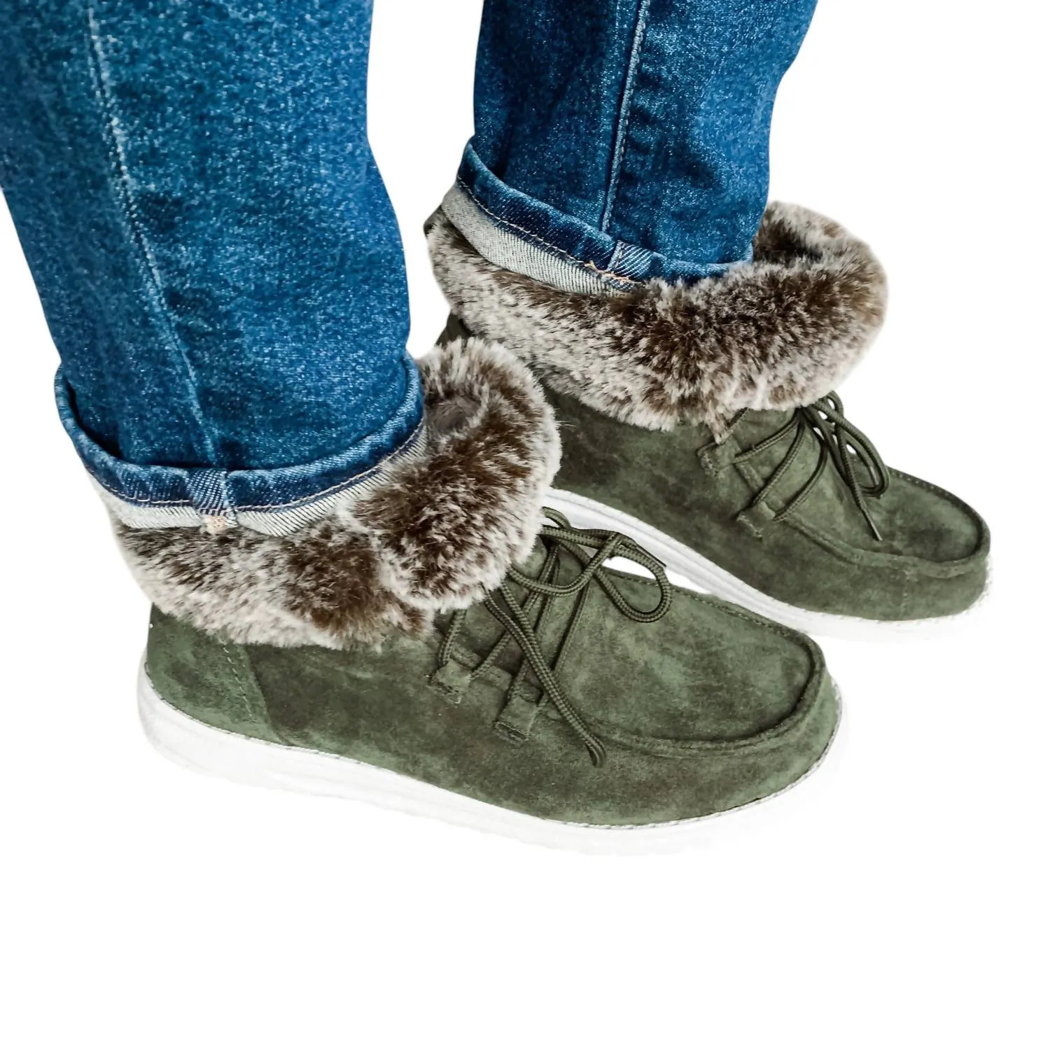 Women's Farren Bootie In Olive