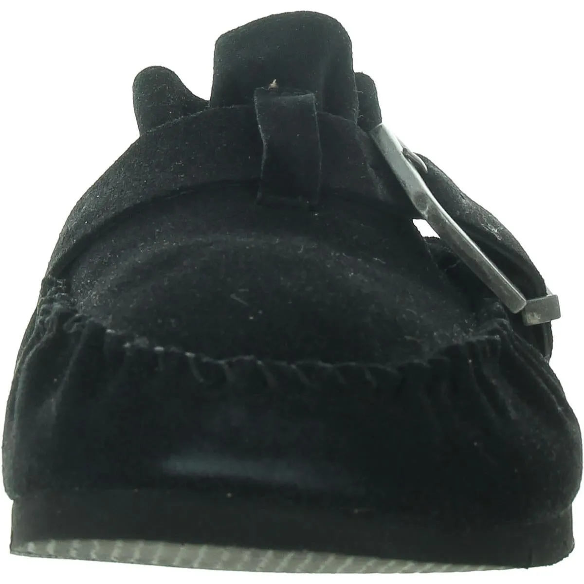 Womens Padded Insole Suede Loafers