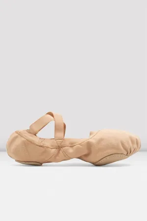 Women's Pro Elastic Ballet Shoe In Light Sand
