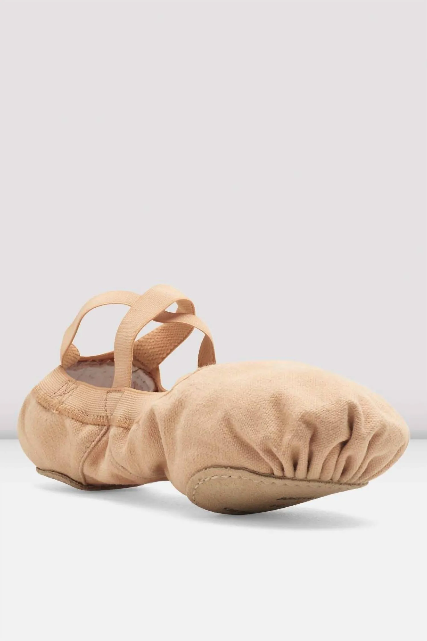 Women's Pro Elastic Ballet Shoe In Light Sand