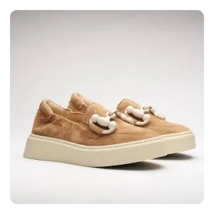 Women's Tais Loafers In Cuoio