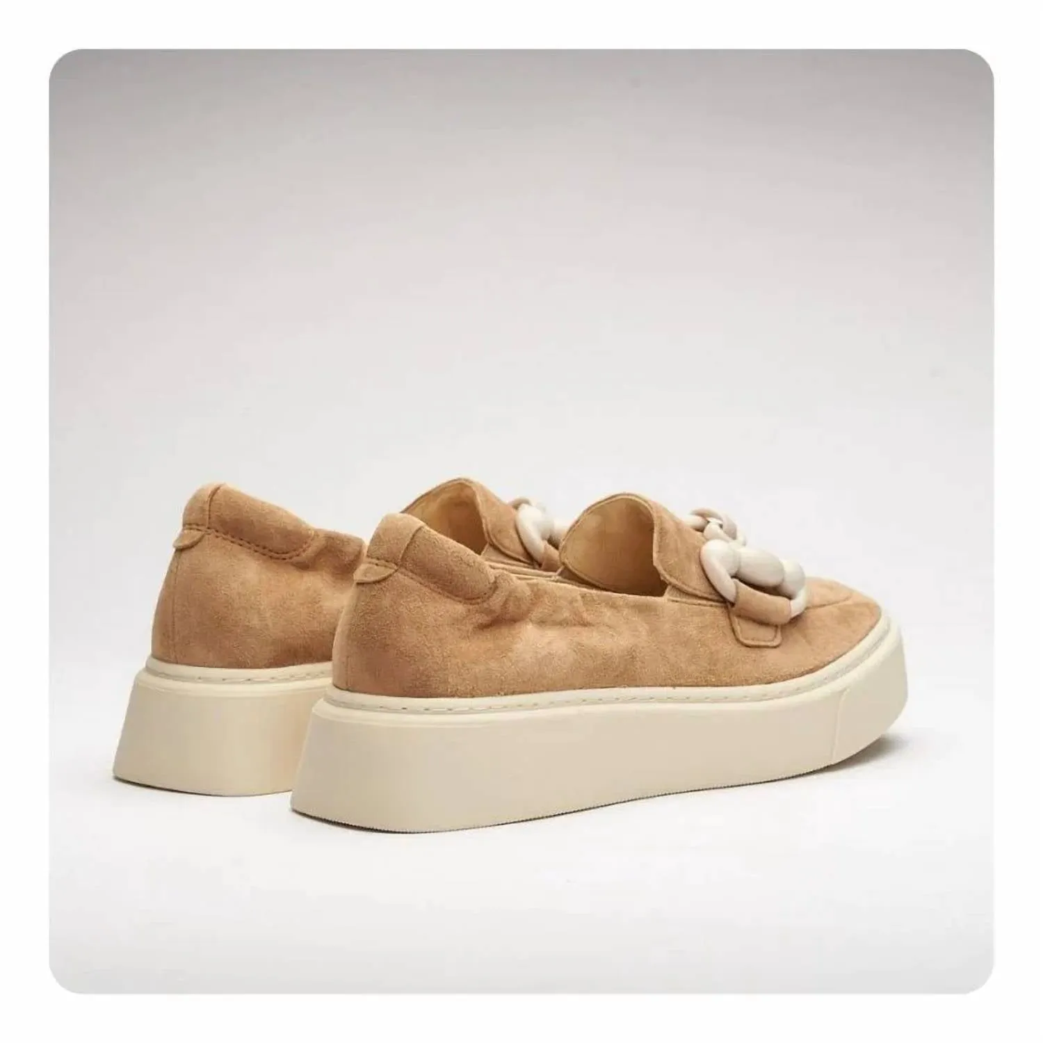 Women's Tais Loafers In Cuoio
