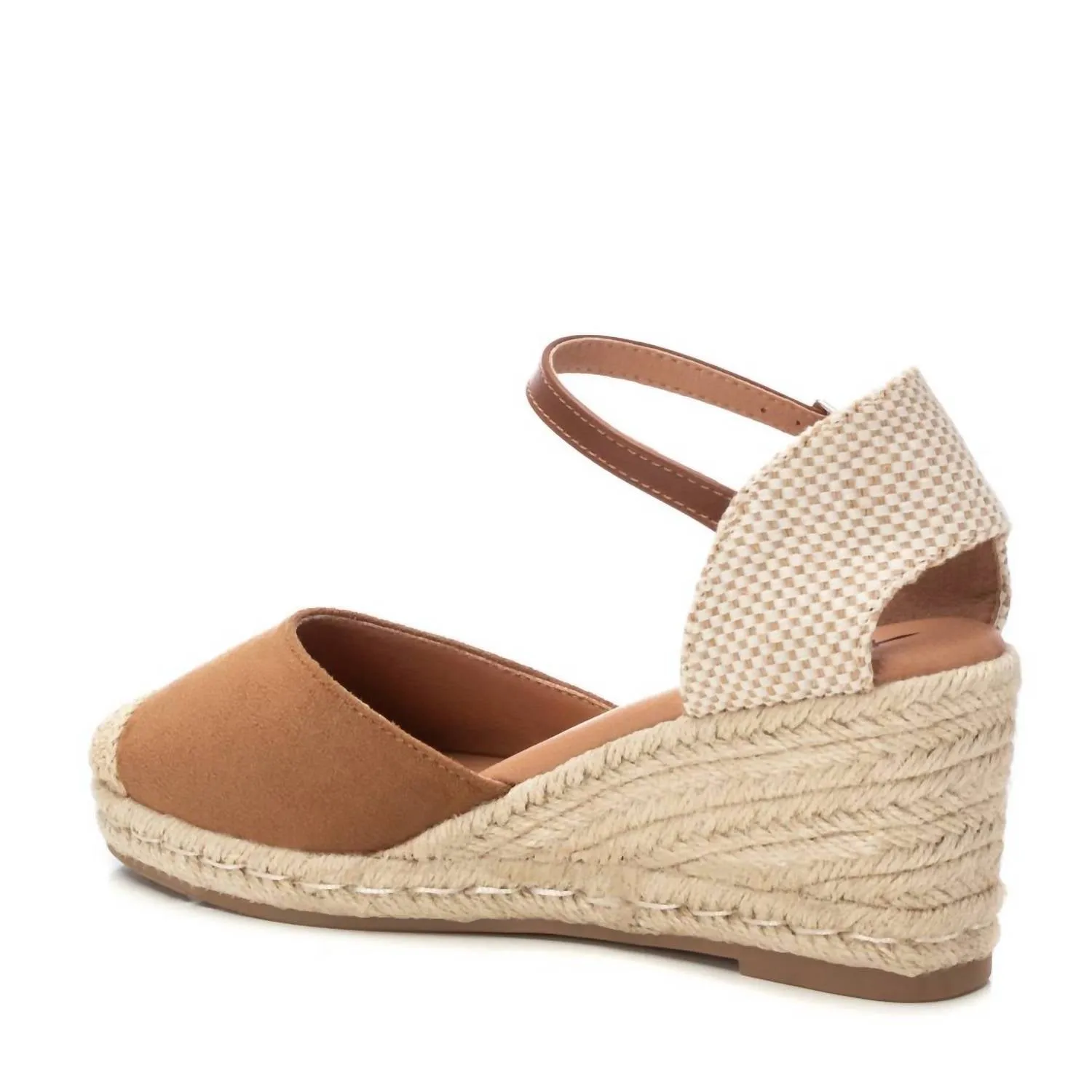 Women's Wedge Sandals In Camel