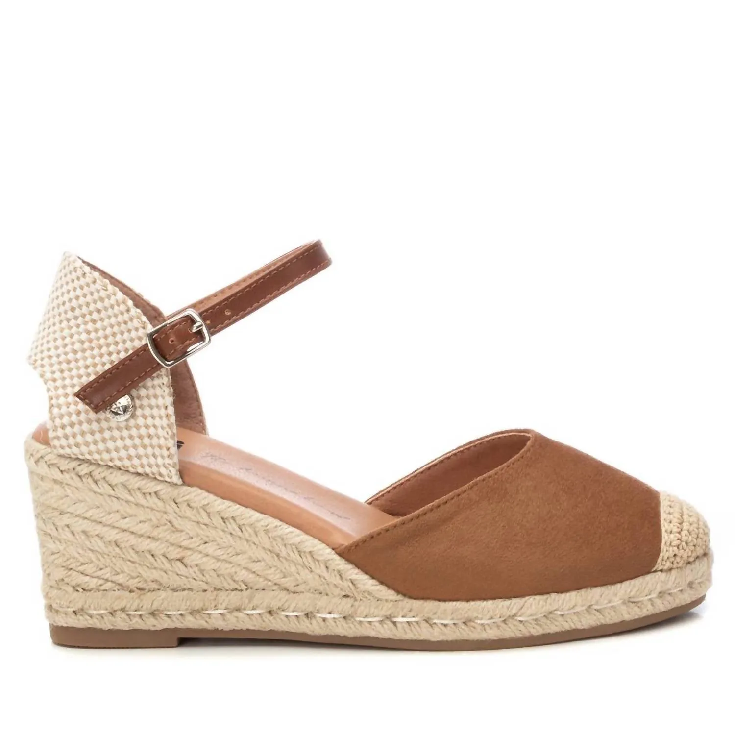 Women's Wedge Sandals In Camel