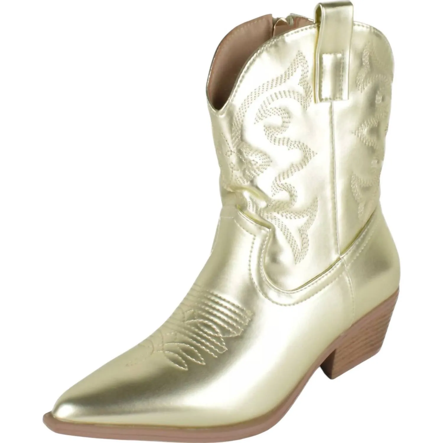 Women's Willa Western Boot In Gold