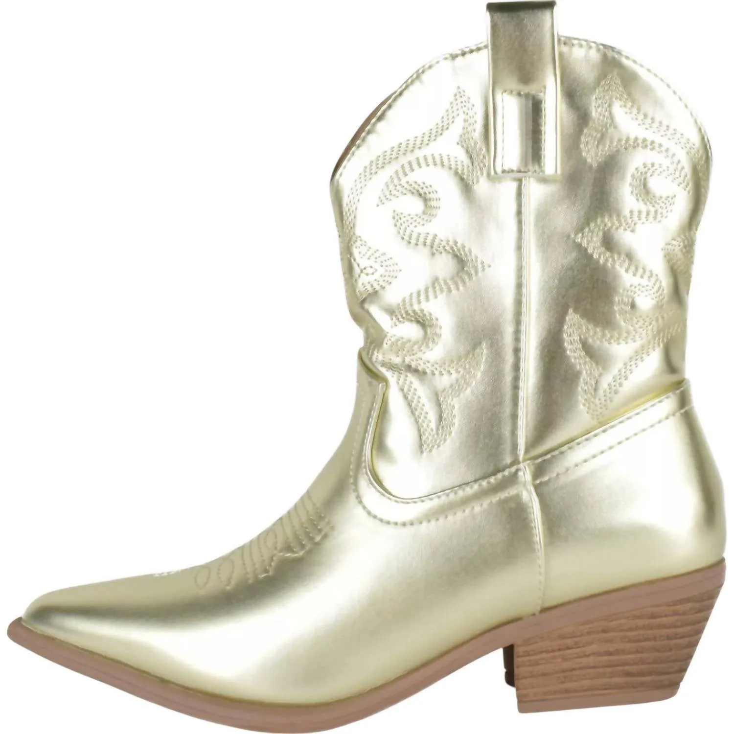 Women's Willa Western Boot In Gold