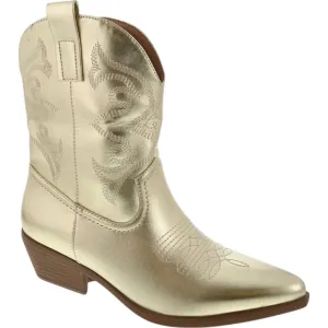 Women's Willa Western Boot In Gold