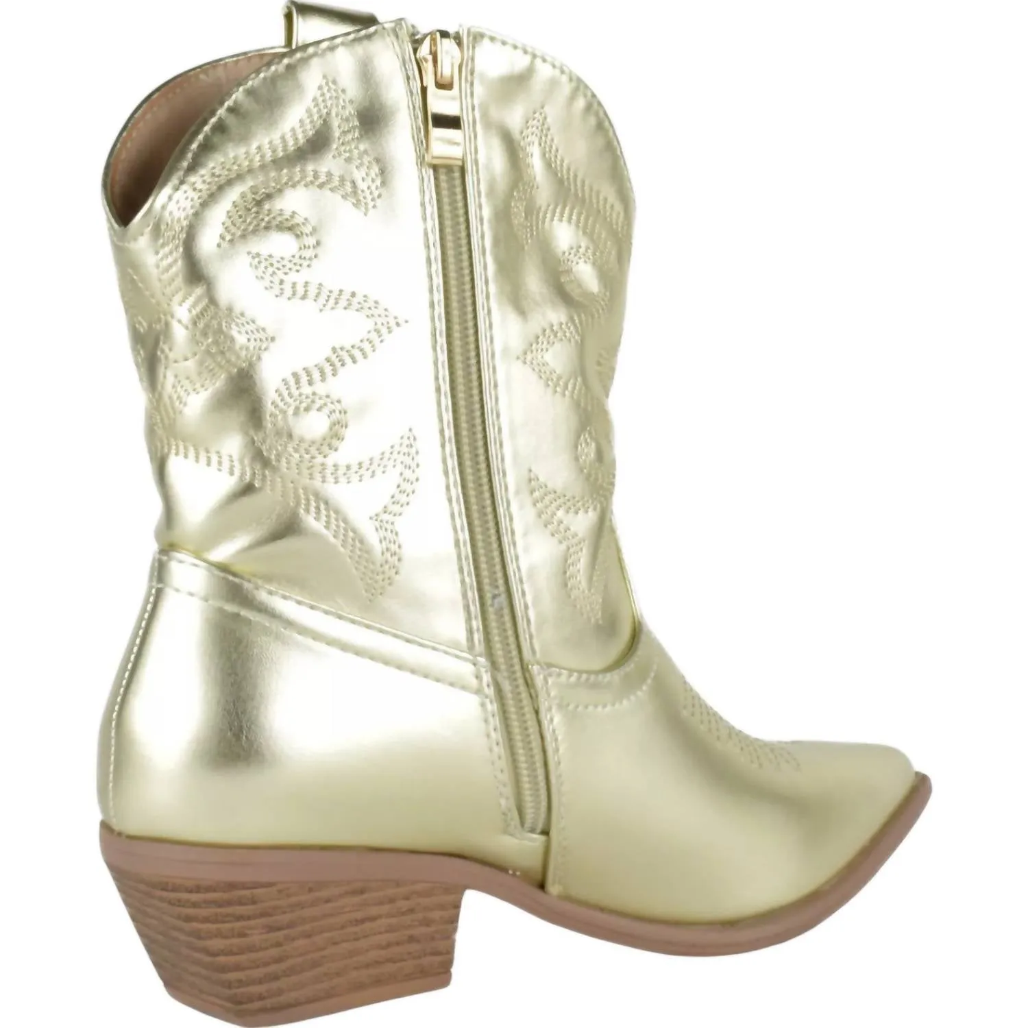 Women's Willa Western Boot In Gold
