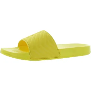 Xander Mens Peep-Toe Footbed Pool Slides