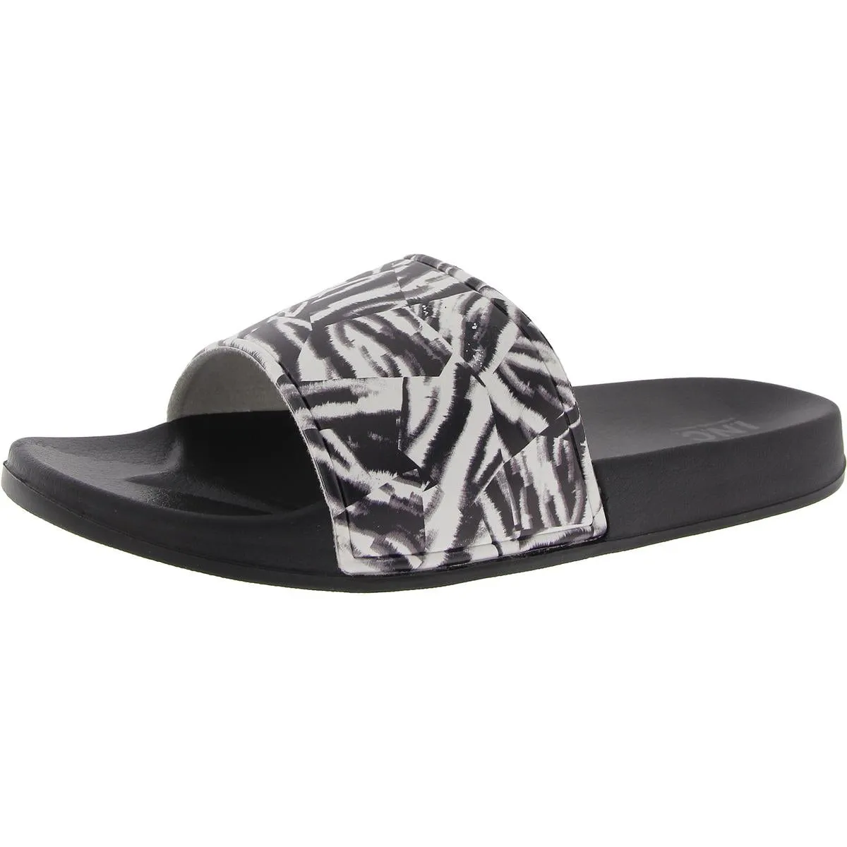 Xander Mens Peep-Toe Footbed Pool Slides