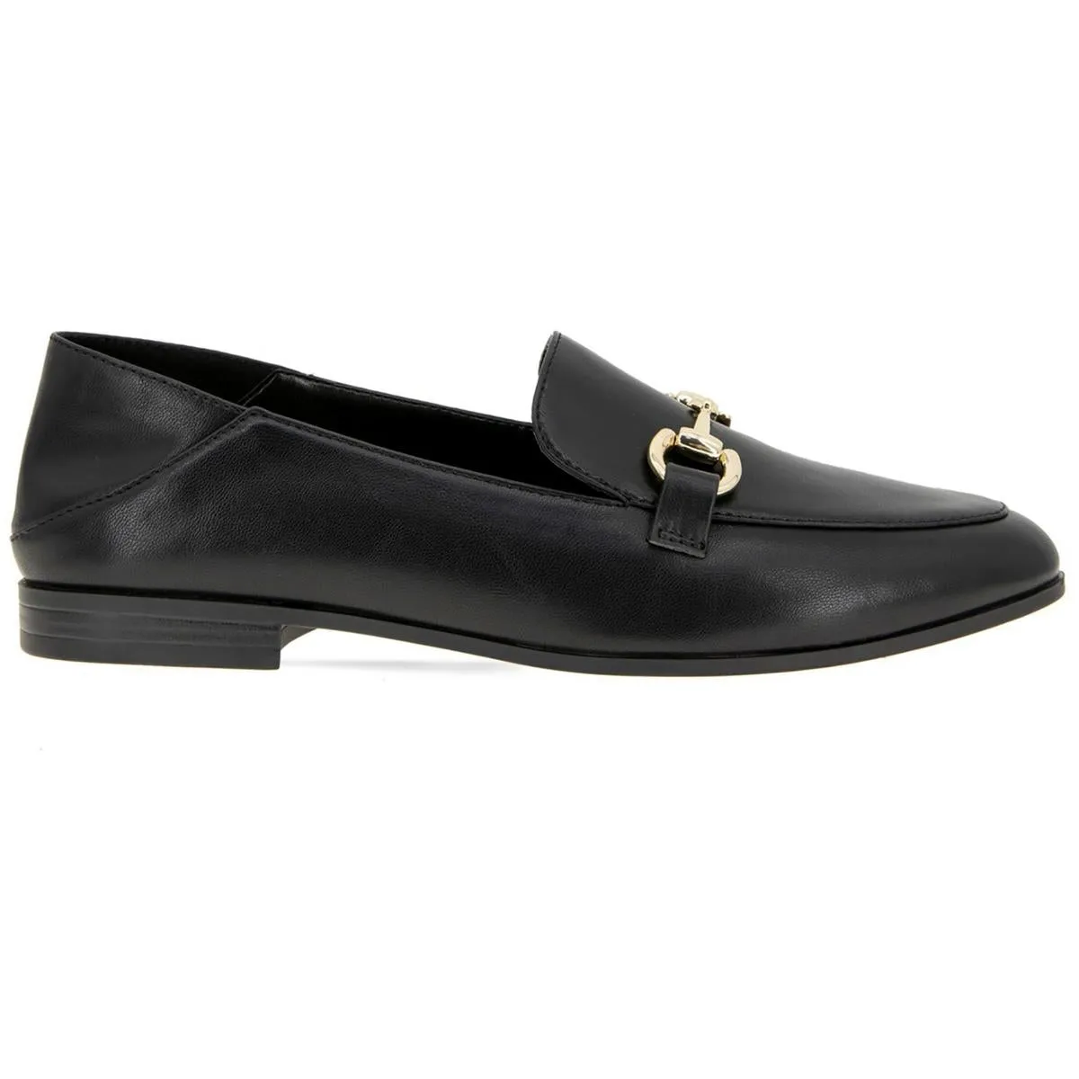 Zeldi Womens Faux Leather Slip-On Loafers