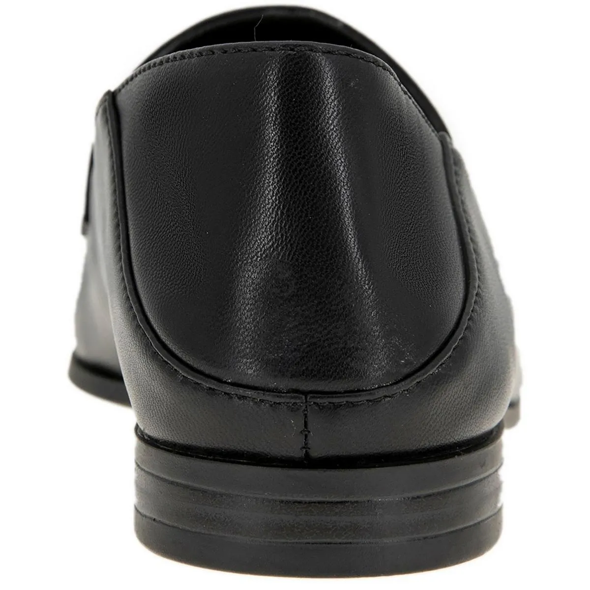 Zeldi Womens Faux Leather Slip-On Loafers
